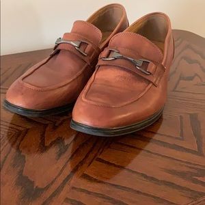 Michael Strahan Brown Loafers